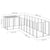 Dog Kennel Silver 6.05 m² Steel