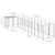Dog Kennel Silver 7.26 m² Steel