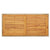 Garden Table Beige 123x60x74 cm Poly Rattan&Solid Wood Acacia