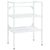 Bathroom Washbasin Frame White 59x38x83 cm Iron