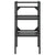 Bathroom Washbasin Frame Black 40x38x83 cm Iron