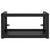 Wall-mounted Bathroom Washbasin Frame Black 40x38x31 cm Iron