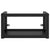 Wall-mounted Bathroom Washbasin Frame Black 59x38x31 cm Iron