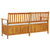 Storage Bench with Cushion 170 cm Solid Wood Acacia