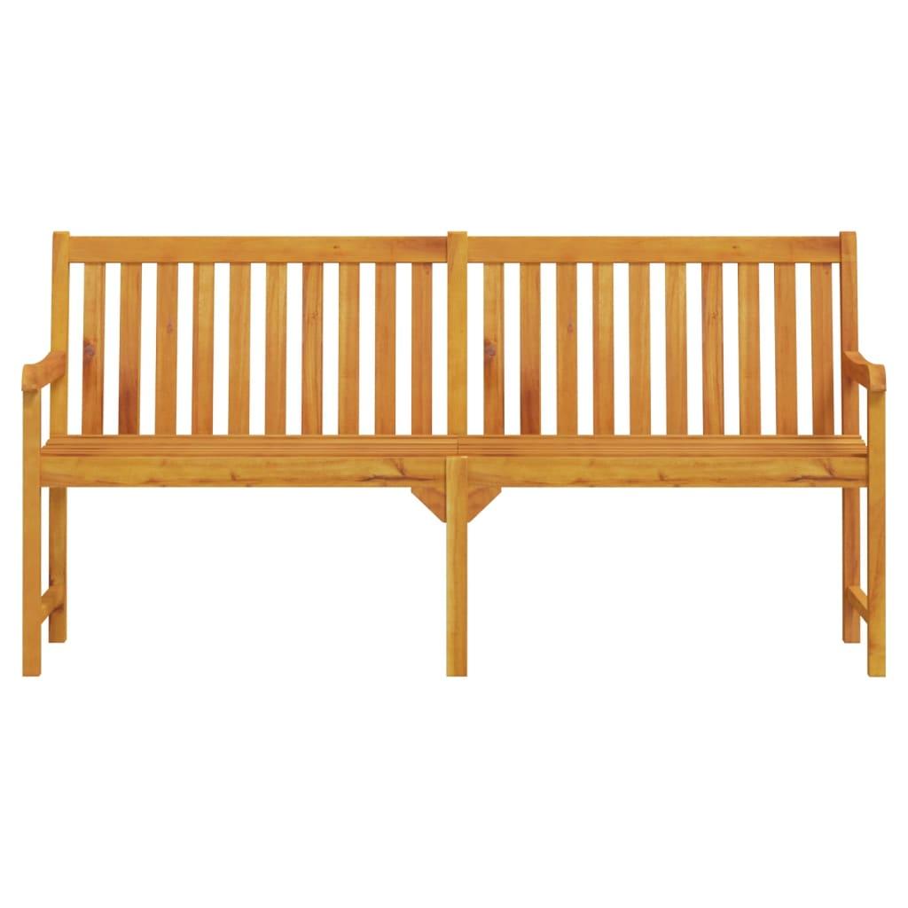Garden Bench 180 cm Solid Acacia Wood