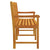Garden Bench 219 cm Solid Acacia Wood