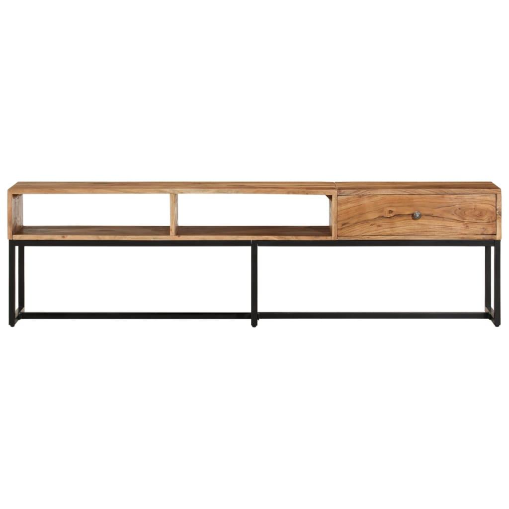 TV Cabinet 160x30x45 cm Solid Wood Acacia