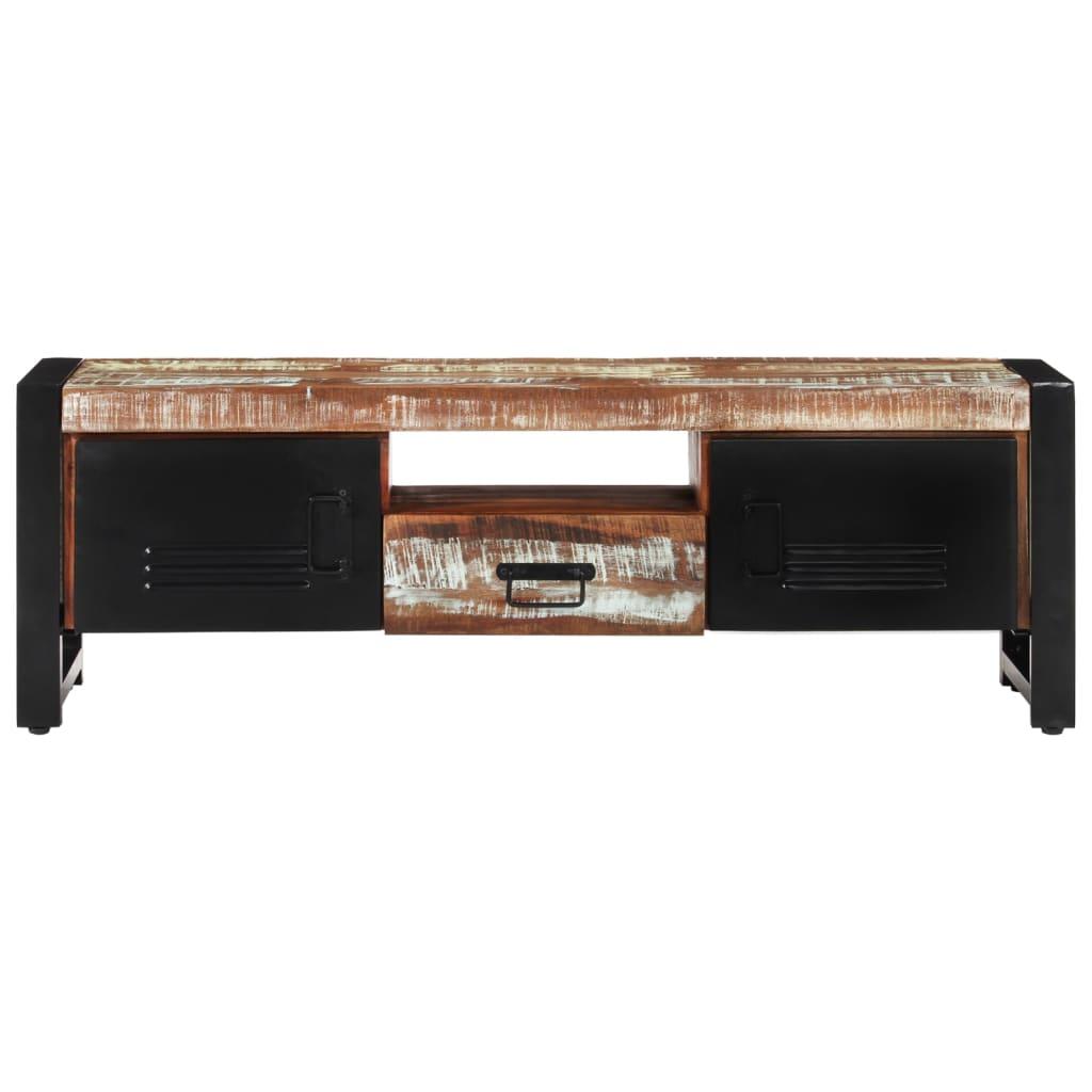TV Cabinet 120x30x40 cm Solid Wood Reclaimed