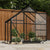 Glass Greenhouse Anthracite 155x103x191 cm Aluminium
