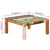 Coffee Table 80x80x40 cm Solid Wood Reclaimed