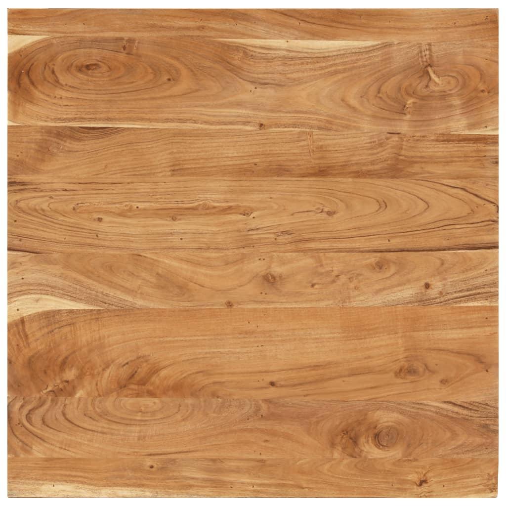 Coffee Table 80x80x40 cm Solid Wood Acacia