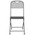 Folding Garden Chairs 4 pcs Expanded Metal Mesh Anthracite