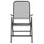 Folding Garden Chairs 2 pcs Expanded Metal Mesh Anthracite