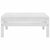 3 Piece Garden Lounge Set White Solid Wood Pine