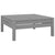 3 Piece Garden Lounge Set Grey Solid Pinewood