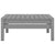 5 Piece Garden Lounge Set Grey Solid Pinewood