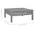 5 Piece Garden Lounge Set Solid Pinewood Grey