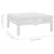7 Piece Garden Lounge Set Solid Pinewood White
