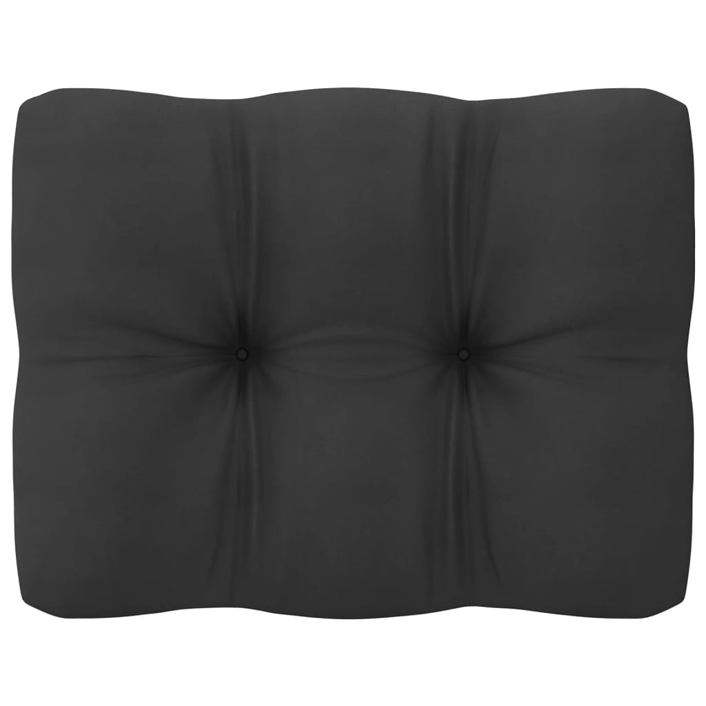 12 Piece Garden Lounge Set with Anthracite Cushions Pinewood