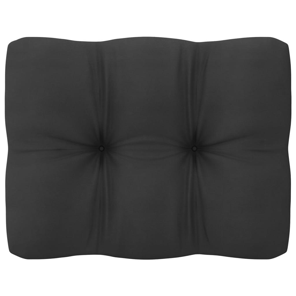 12 Piece Garden Lounge Set with Anthracite Cushions Pinewood