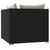 2-Seater Sofa with Cushions Black Poly Rattan