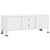 Industrial TV Cabinet White 105x35x42 cm Metal
