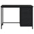 Industrial Desk with Drawers Black 105x52x75 cm Steel