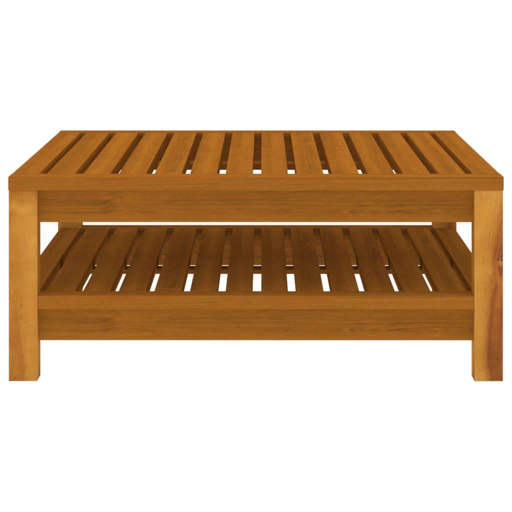 5 Piece Garden Lounge Set with Cushion Solid Acacia Wood