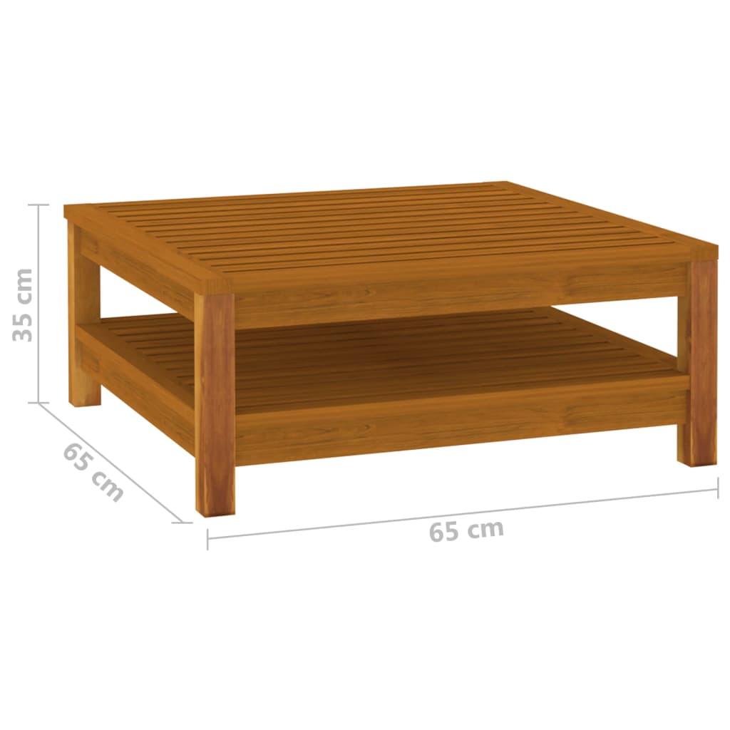 5 Piece Garden Lounge Set with Cushion Solid Acacia Wood
