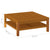5 Piece Garden Lounge Set with Cream Cushion Solid Acacia Wood