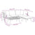 6 Piece Garden Lounge Set with Cushions Solid Wood Acacia