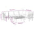 7 Piece Garden Lounge Set with Cushions Solid Wood Acacia