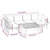 7 Piece Garden Lounge Set with Cushions Solid Wood Acacia