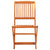 Folding Garden Chairs 6 pcs Solid Eucalyptus Wood
