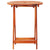 3 Piece Folding Outdoor Dining Set Solid Eucalyptus Wood