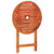 3 Piece Folding Outdoor Dining Set Solid Eucalyptus Wood