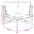 3 Piece Garden Lounge Set with Dark Grey Cushions Acacia Wood