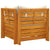 2-Seater Garden Sofa with Cushions Solid Wood Acacia