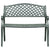 Garden Bench 102 cm Cast Aluminium Green