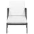 Garden Sun Lounger with Cushion Poly Rattan Black
