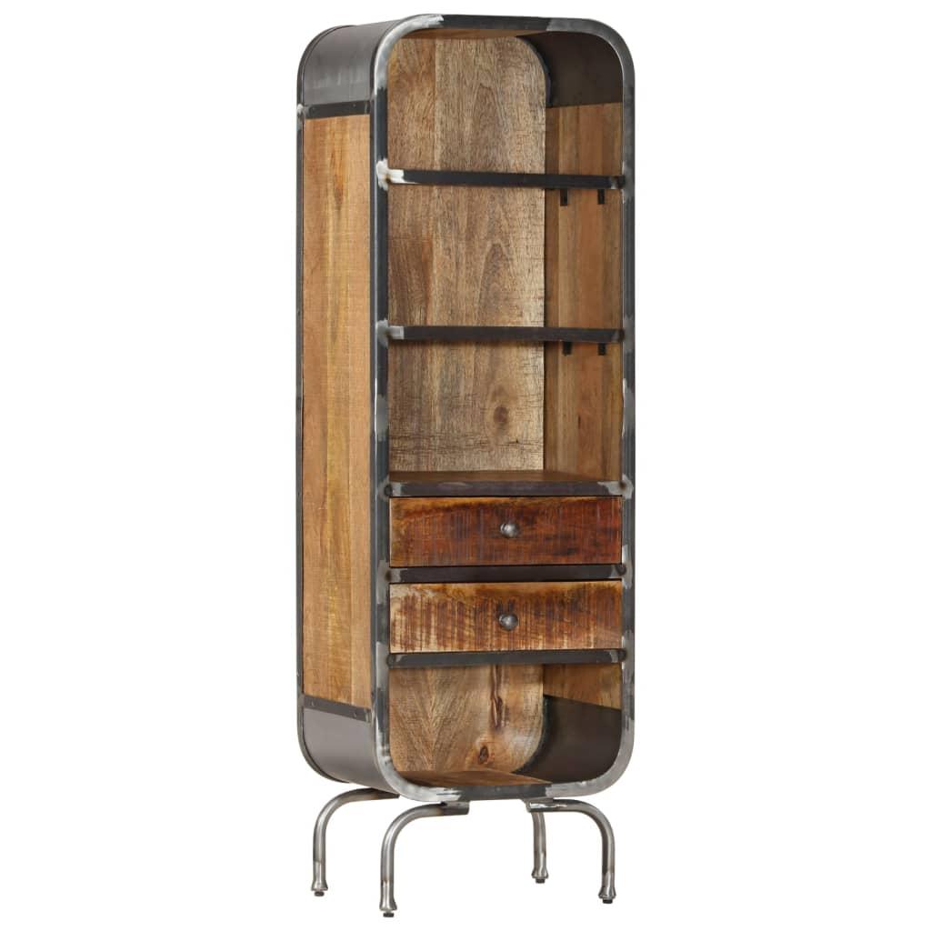 Highboard 40x30x126 cm Solid Wood Mango