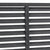 Louver Fence WPC 180x180 cm Grey