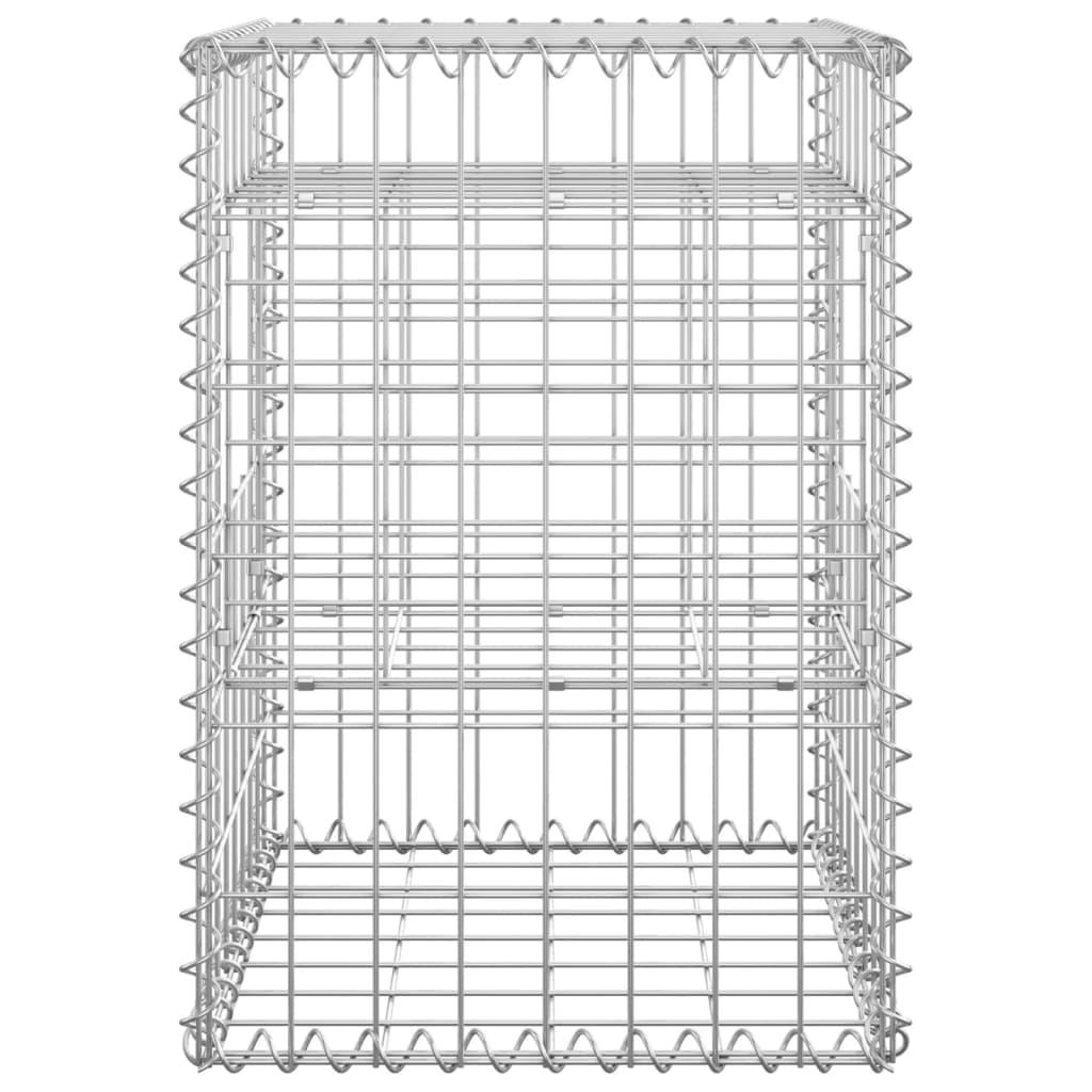 Gabion Basket Post 40x40x60 cm Iron