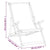 Folding Beach Chair Solid Wood Teak Red
