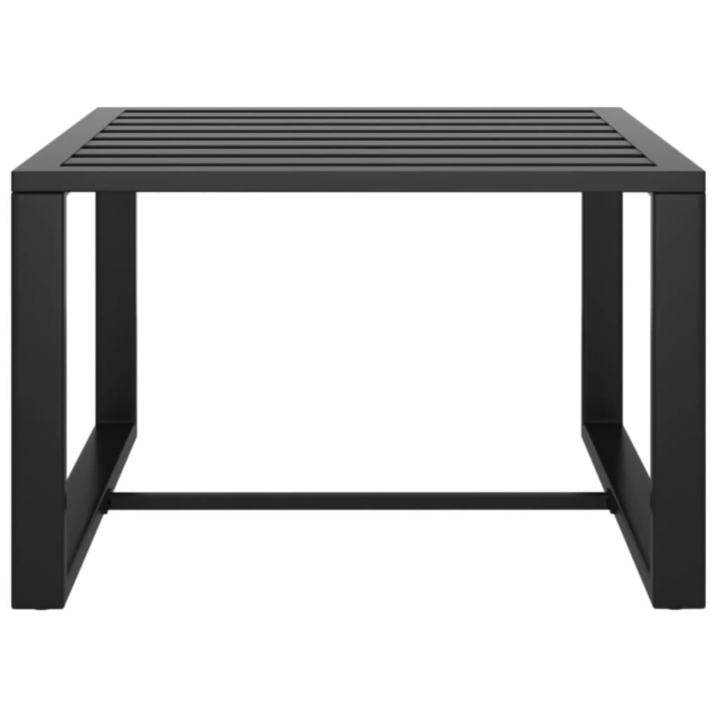 3 Piece Garden Sofa Set with Cushions Aluminium Anthracite