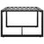 3 Piece Garden Sofa Set with Cushions Aluminium Anthracite
