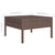 5 Piece Garden Lounge Set with Cushions Poly Rattan Brown