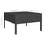 5 Piece Garden Lounge Set with Cushions Poly Rattan Black