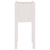 Garden Planter White 31x31x70 cm Solid Pinewood