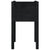 Garden Planter Black 40x40x70 cm Solid Pinewood